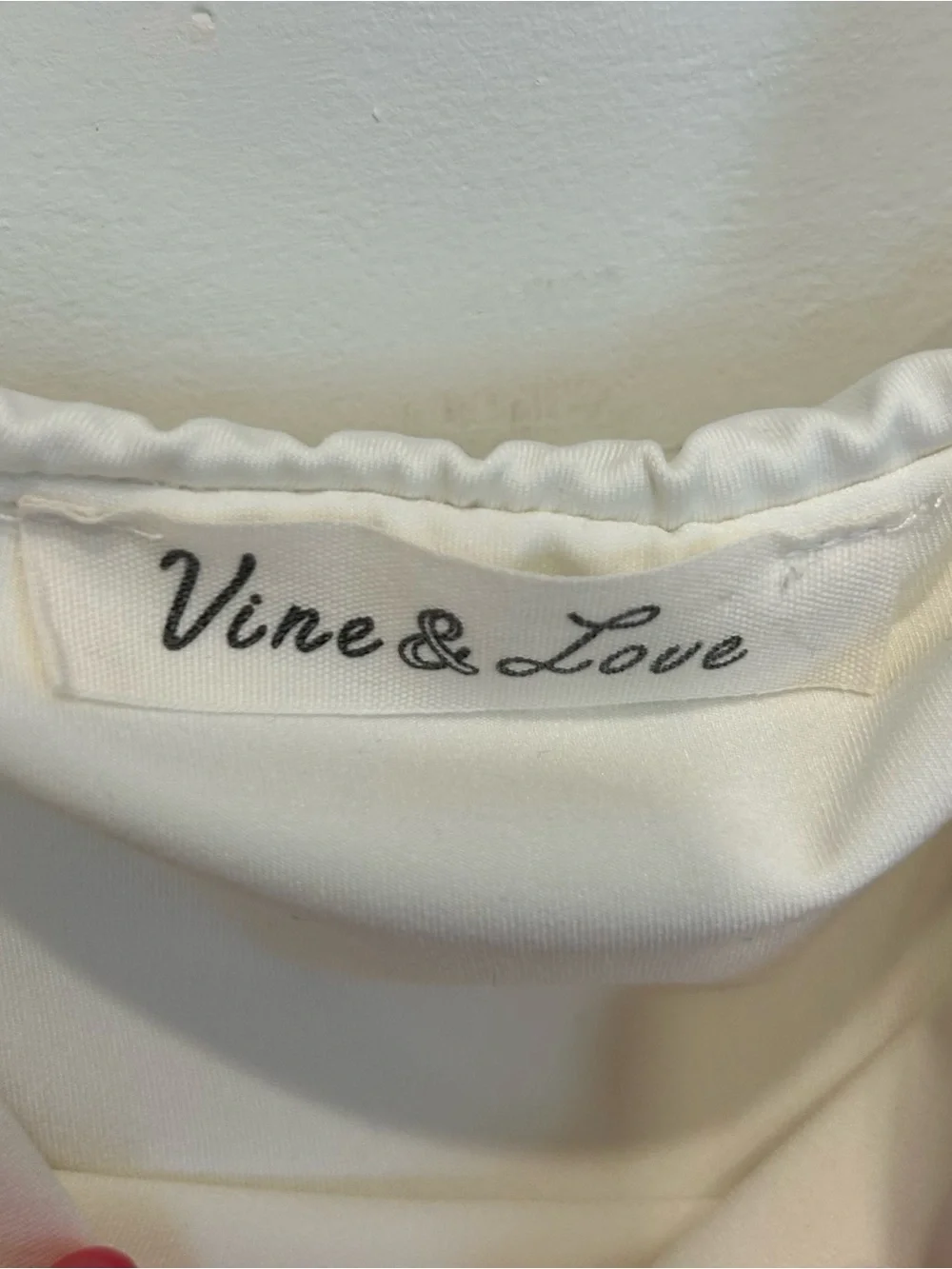 White Off-Shoulder Double Ruffle Bodysuit - Picture 5 of 5